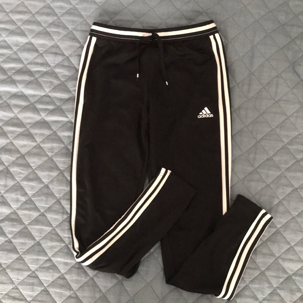 Adidas soccer sweats, size S